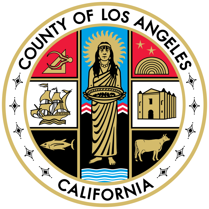 City of Los Angeles California Shield, for fire damage demolition landing page